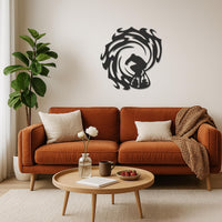 Surfer Wall Art, Metal Surfing Wall Decor, Modern Ocean Wave Sculpture, Surfer Silhouette Artwork, Coastal Beach House Wall Accent,Wall Art 4