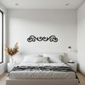 Ornamental Scroll Metal Wall Decor, Elegant Swirl Wall Art for Living Room, Bedroom & Entryway, Classic Vintage Inspired Metal Decoration