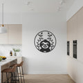 Sloth Metal Wall Art, Cute Animal Silhouette Steel Decor, Playful Nursery Wall Accent, Modern Animal Lover Gift for Kids and Families