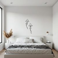 Modern Dolphin Metal Wall Art, Minimal Ocean-Inspired Wall Decor, Unique Handmade Marine Design for Sea Lovers and Coastal Homes 4