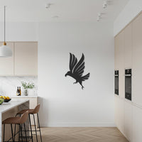 Eagle Metal Wall Art, Flying Bird Wall Decor, Modern Metal Wall Hanging, Nature Inspired Home Decoration, Gift for Wildlife Lovers 6