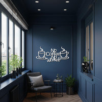 No Coffee No Workee, Funny Coffee Metal Wall Art, Kitchen Coffee Sign, Modern Coffee Bar Decoration, Unique Coffee Lover Gift Decor Piece 3