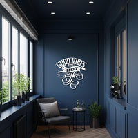 Coffee Metal Wall Art, Good Vibes and Hot Coffee Kitchen Decor, Modern Cafe Quote Metal Sign, Stylish Black Coffee Wall Sculpture 3