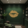 Lips Metal Wall Art, Sexy Lip Wall Decor, Modern Wall Sculpture, Bold Art Piece, Bedroom Decor, Feminine Gift, Home Aesthetic Gift