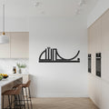 Arabic Calligraphy, Metal Wall Art, Bismillah Islamic Decor, Metal Sign, Muslim Home Gift, Arabic Wall Hanging, Ramdan Decor, Ramadan Gift