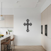 Cross Wall Art, Metal Wall Art, Christian Wall Decor, Religious Gift, Metal Cross Sign, Inspirational Decor, Faith Gift, Church Gift 6