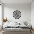 Mother and Child Metal Wall Art, Family Wall Decor, Abstract Line Art, Modern Metal Wall Sculpture, Minimalist Home Decor, Mother's Gift